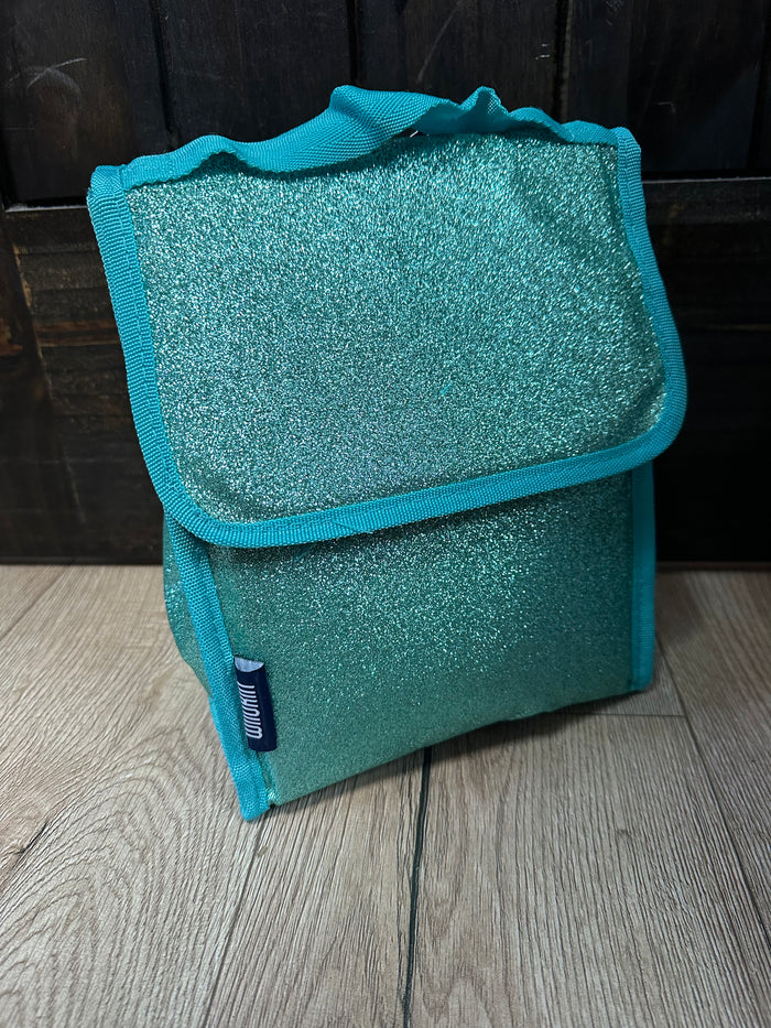 Wildkin Lunch Bag- "Blue Glitter"