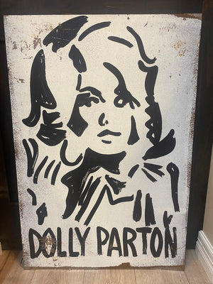 Tin Signs (2X3) - "Dolly Parton"
