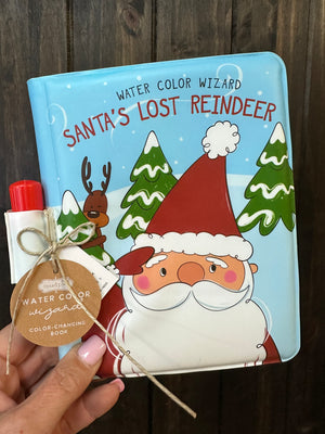 Coloring Book- "Santa's Reindeer"