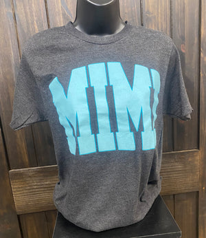 "MIMI" College Bold Tee