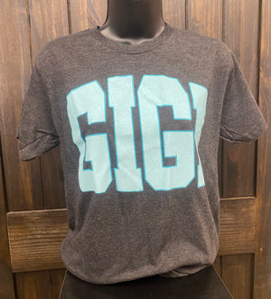 "GIGI" College Bold Tee