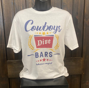 "Cowboys & Dive Bars" Tee