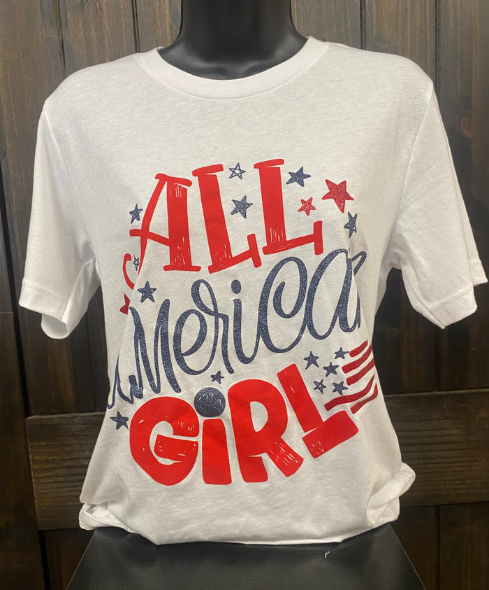 "All American Girl" Tee