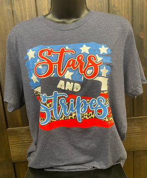 "Stars & Stripes" USA Tee