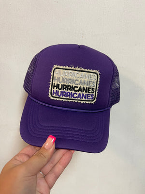 Hurricanes- Men's Klein Cain Logo Purple Fishing Shirt – The Silver  Strawberry