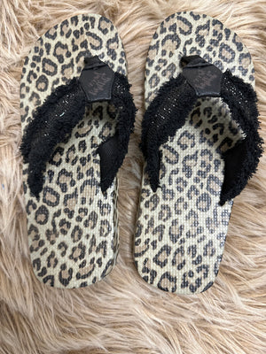 Tallulah Bling Sandals- Leopard