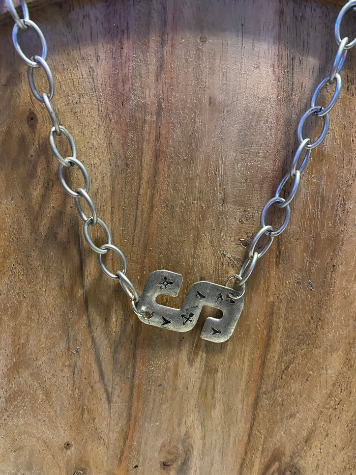 The Britain Necklace- Letter "S"