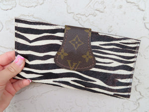 Revamped Lovey Wallet- Zebra