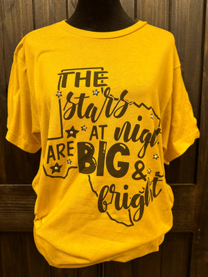 "Stars At Night.." Texas Tee