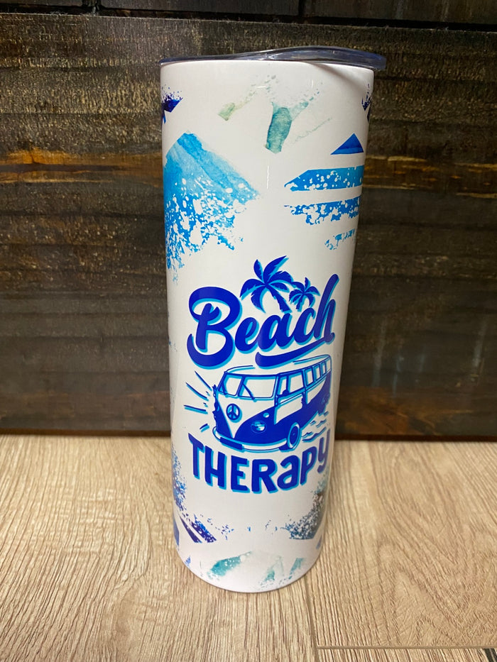 "Beach Therapy" Cup- Skinny
