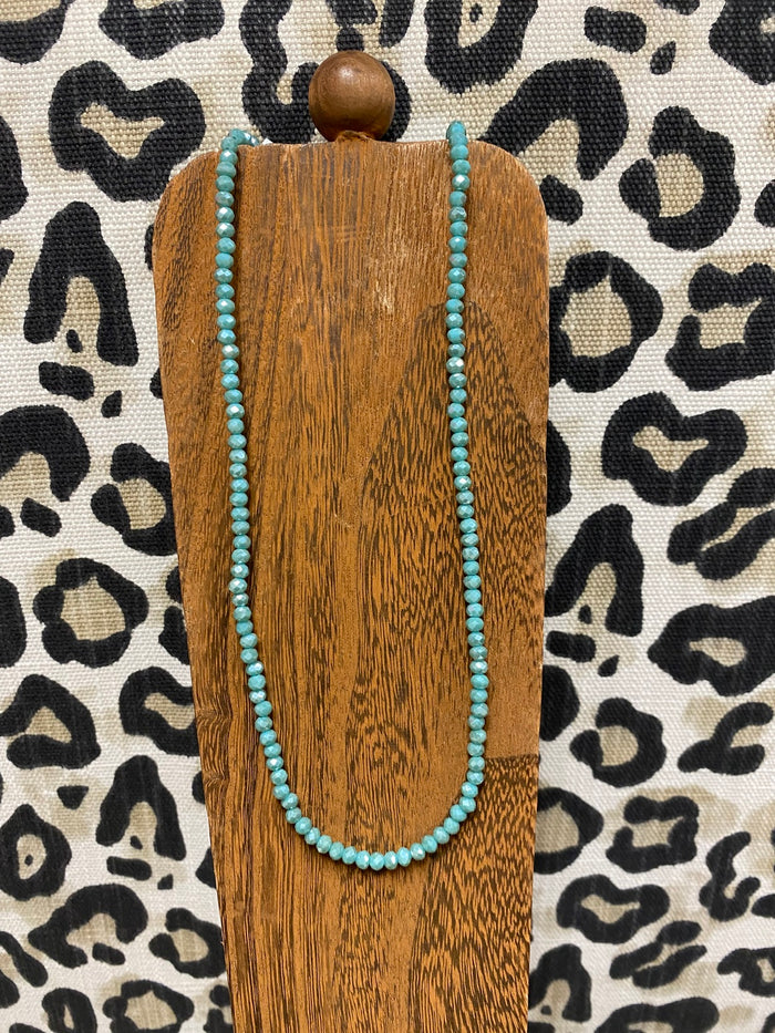 Bella Beaded Chokers- Turquoise