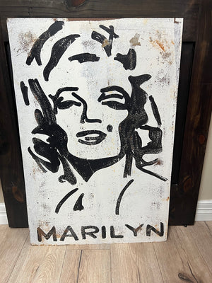 Tin Signs (2X3) - "Marilyn"
