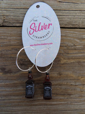 Toss Off Earrings- Jack Daniel's 