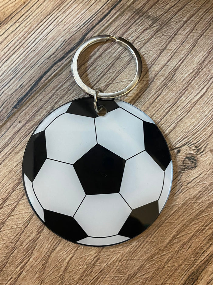 Sports Edition Keychains- Soccer