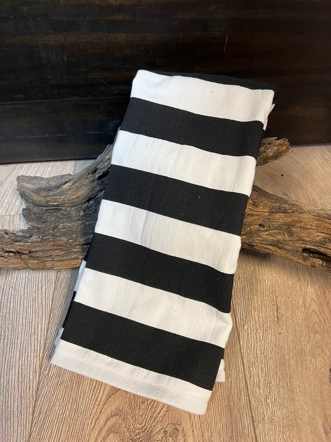 Kitchen Towels- Black & White Stripes – The Silver Strawberry