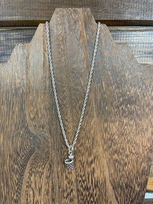 Chubby Chico Necklace- "Basketball Hoop"