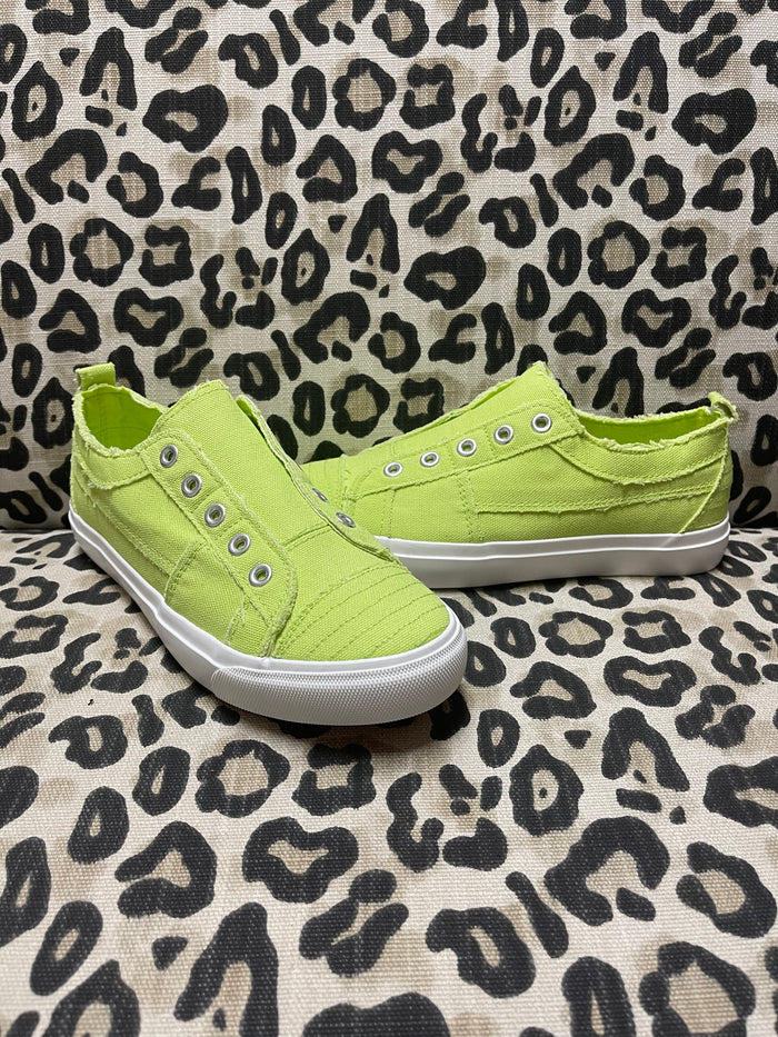 Babalu Shoes- Lime Green