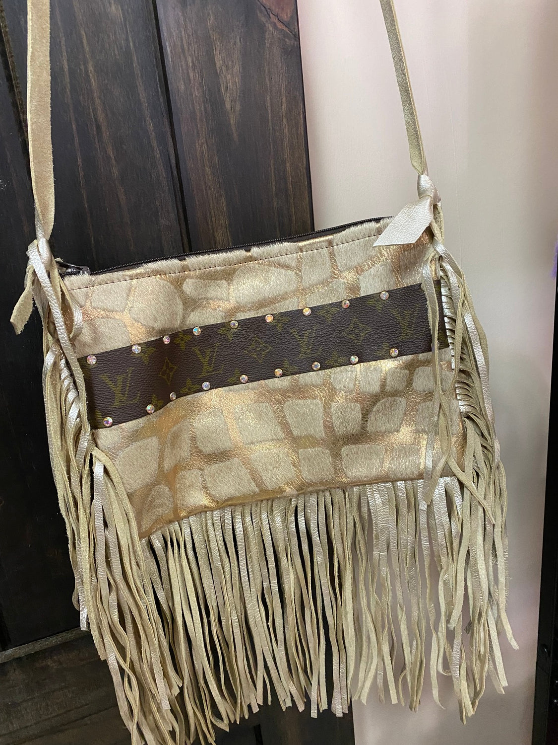 Louis vuitton fringe purse hot sale