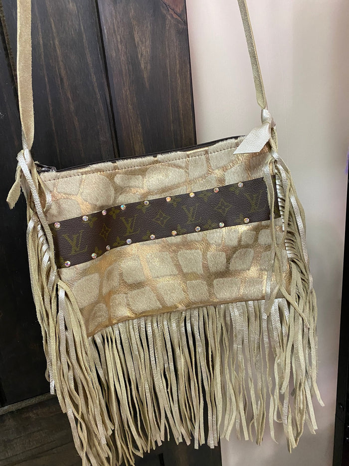 Vintage Crossbody Bag Bohemian Tassel Fringe Shoulder Bag - Temu