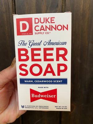 Men's Bath & Body- Budweiser Beer Bar Soap
