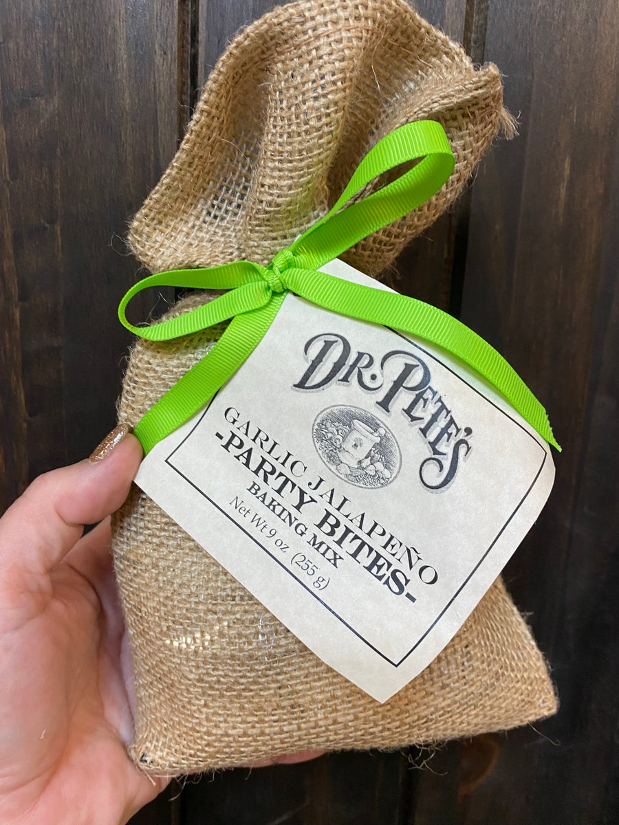 Dr. Pete's- Garlic Jalapeño Party Bite Mix – The Silver Strawberry