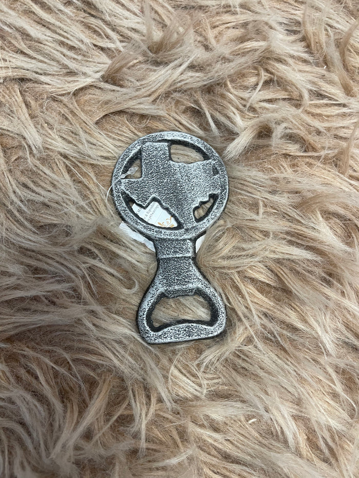 Men's Accessories- "Silver Texas" Bottle Opener