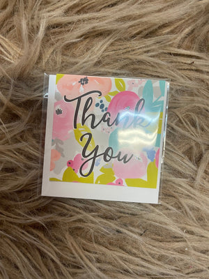 Gifting Cards- "Thank You" Floral