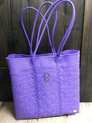 Lola Large Tote Bag- Purple