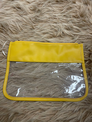 "Laney Clear" Plain Bag- Yellow
