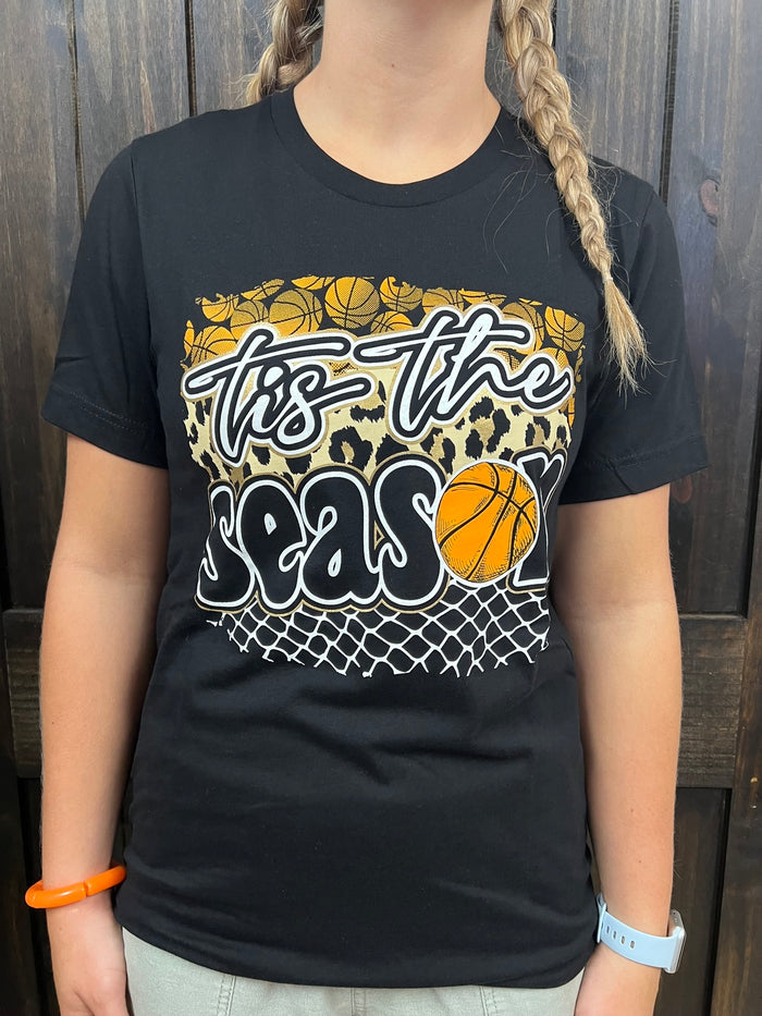 "Tis The Season- Basketball" Tee