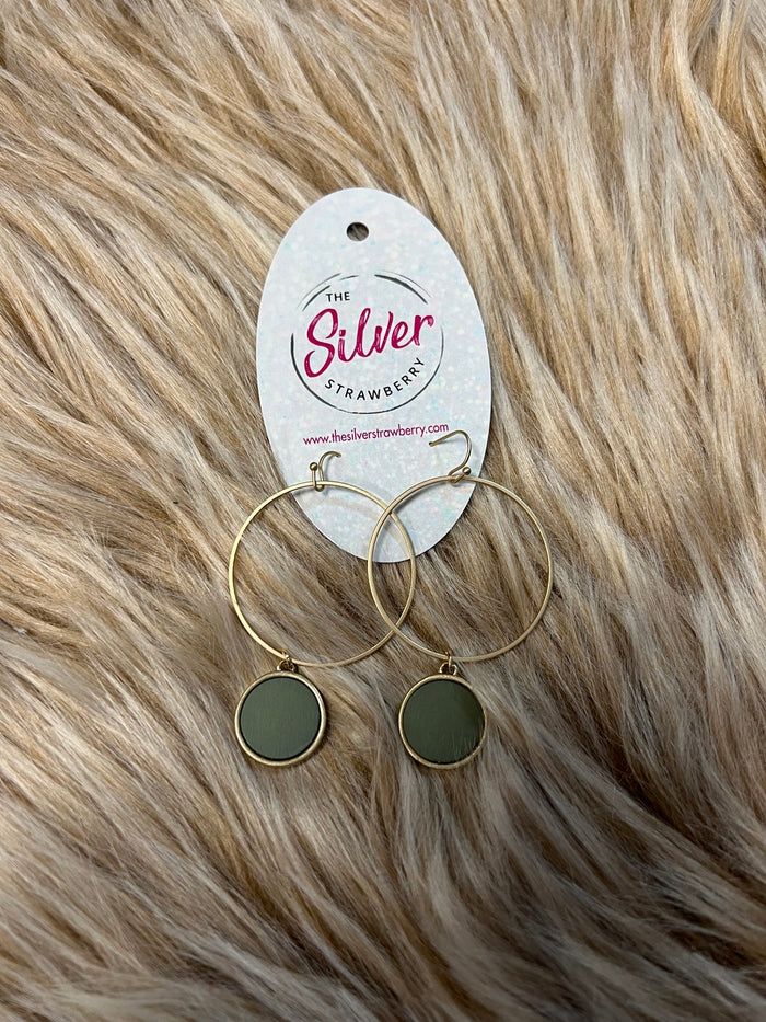 Esther Earrings- Sage Green