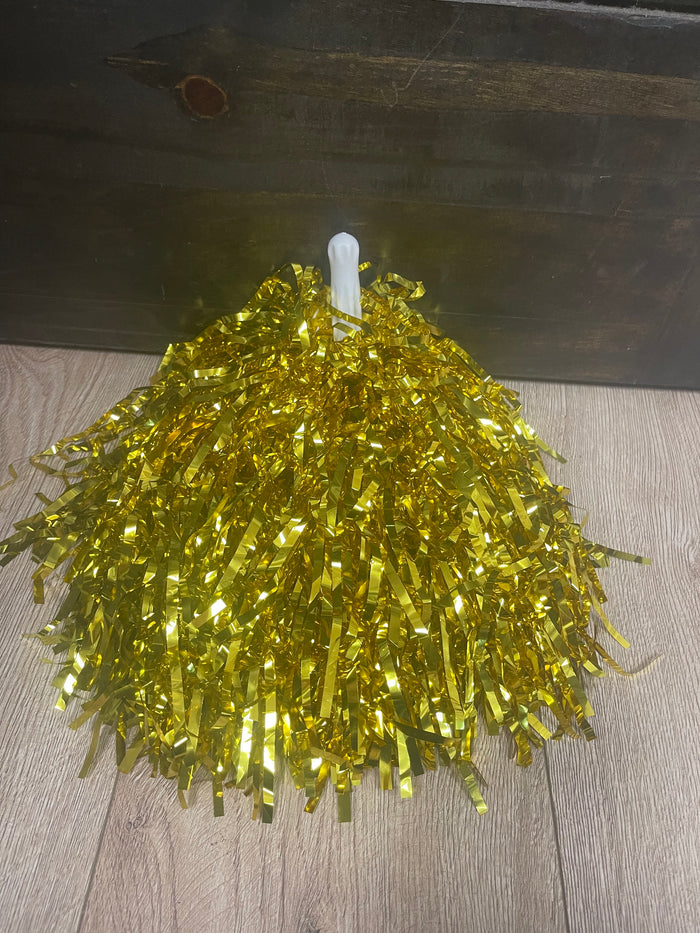 Pom Poms- Gold