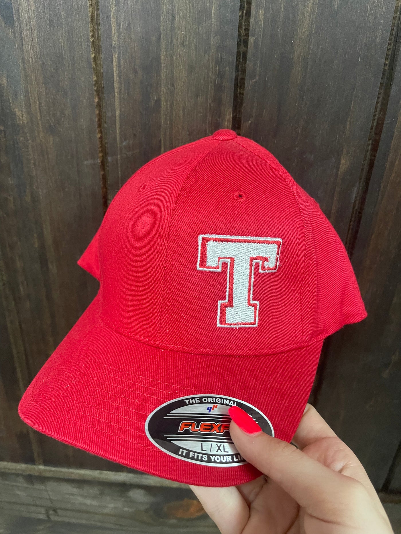 Hat T Strawberry Flex Side The Logo\