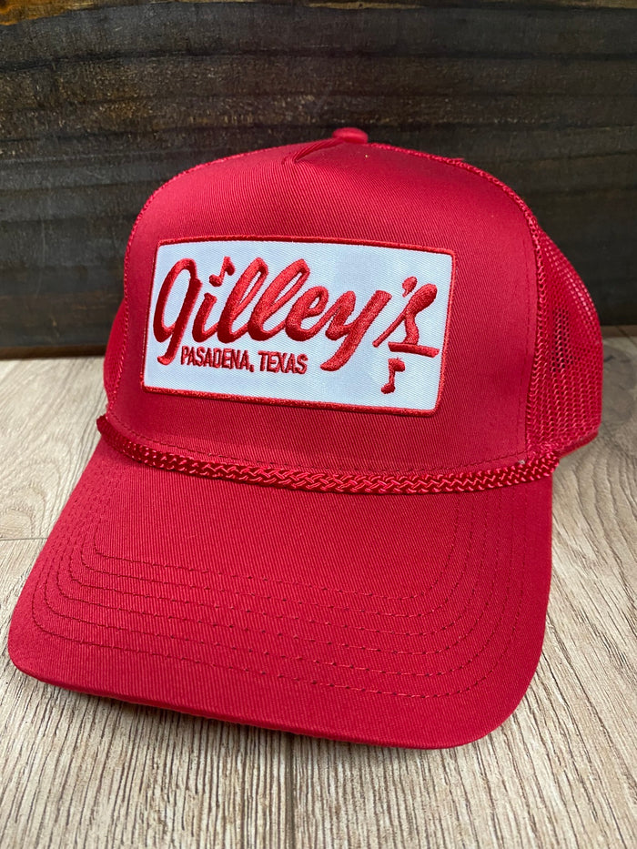 "Gilley's: Pasadena, Texas" Patch Red Hat