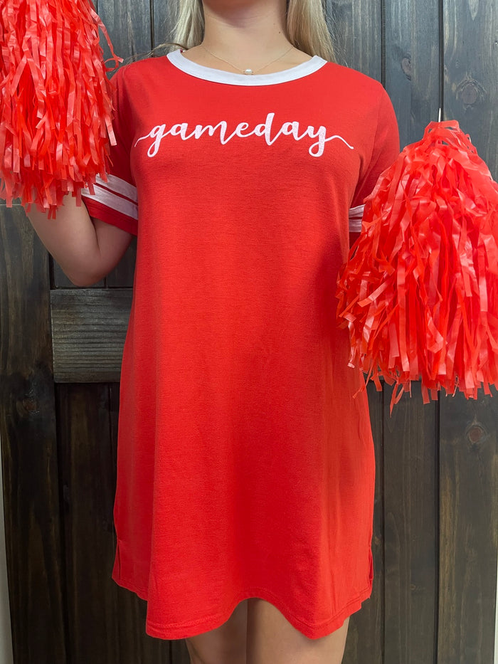 Red Gameday Dress