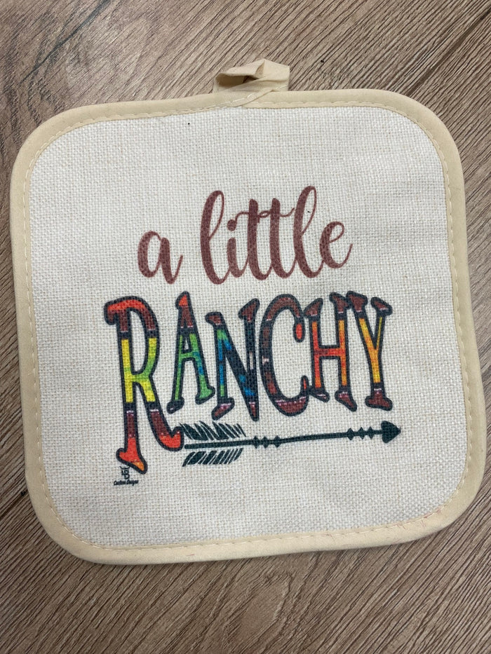 Hot Plate Holders- "A Little Ranchy" Serape