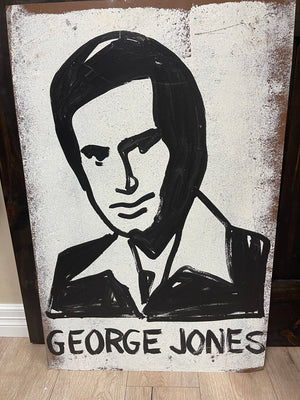 Tin Signs (2X3) - "George Jones"