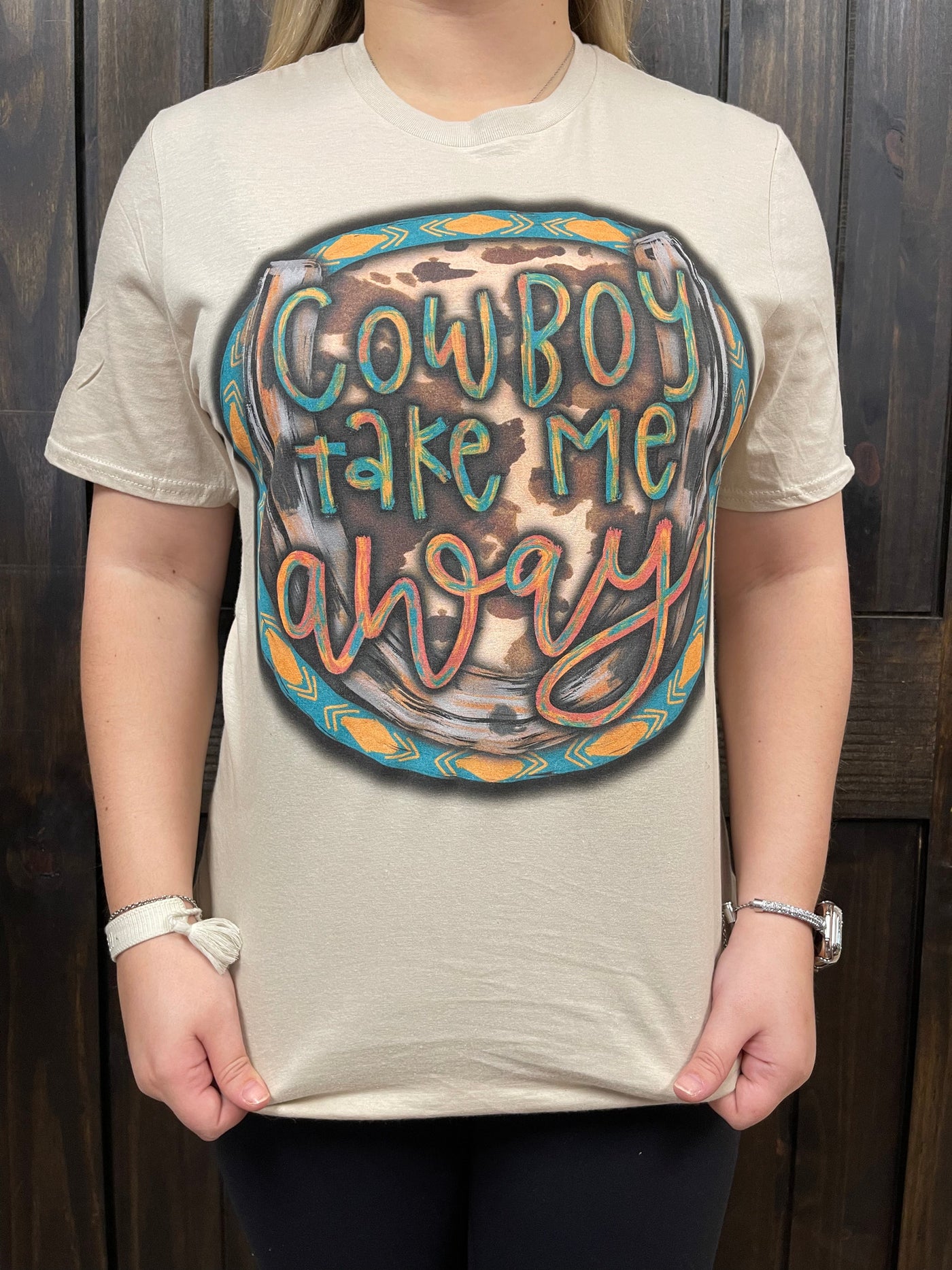 Cowboy Take Me Away Tee