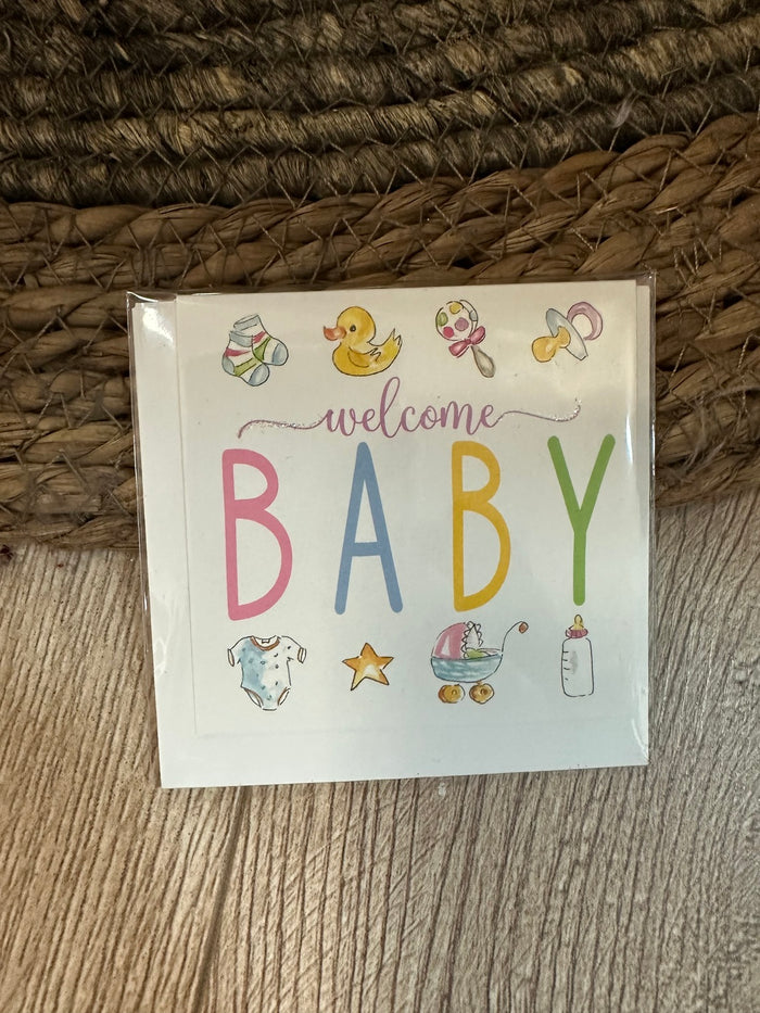 Gifting Cards- "Welcome Baby"