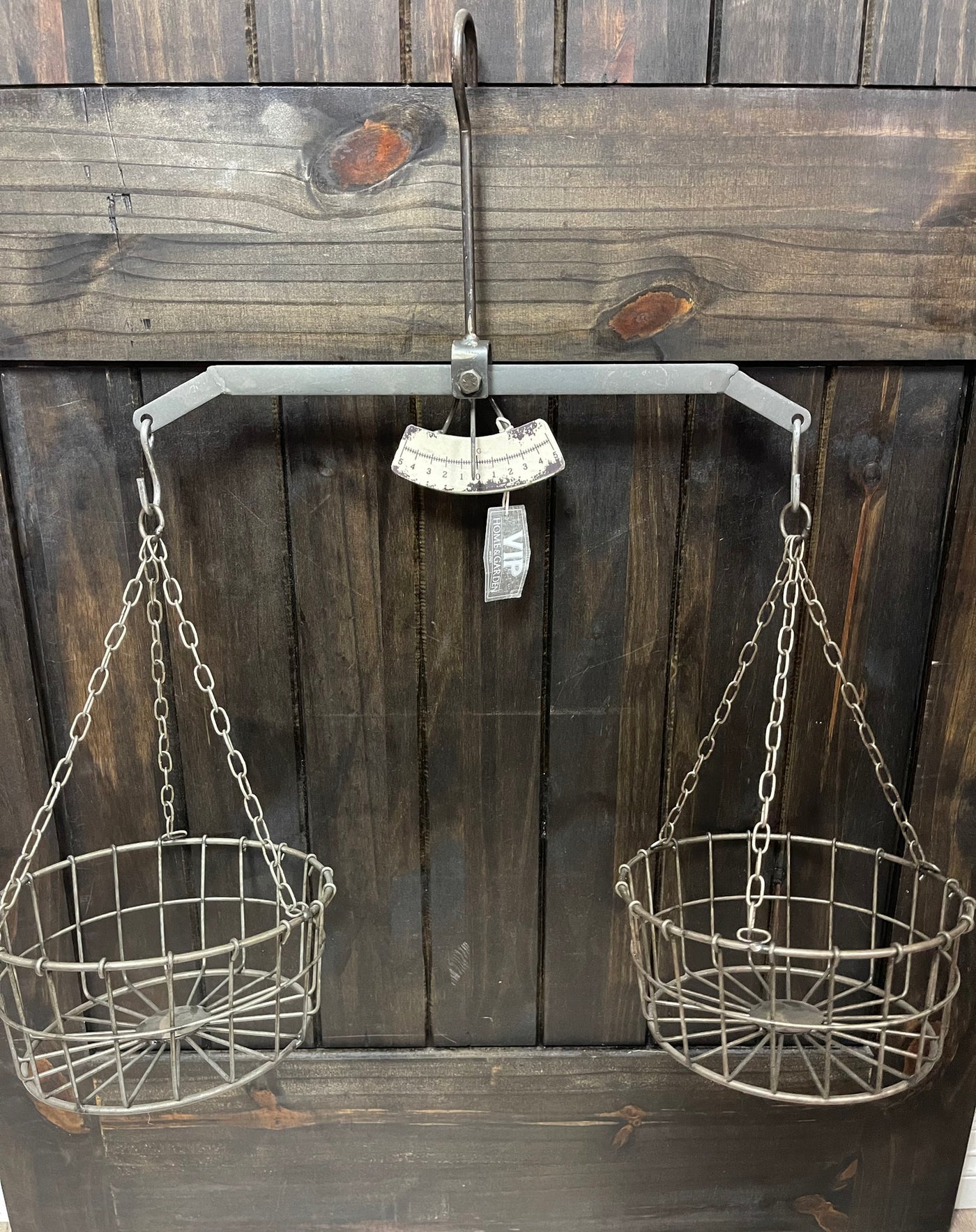 Wire Basket Scale