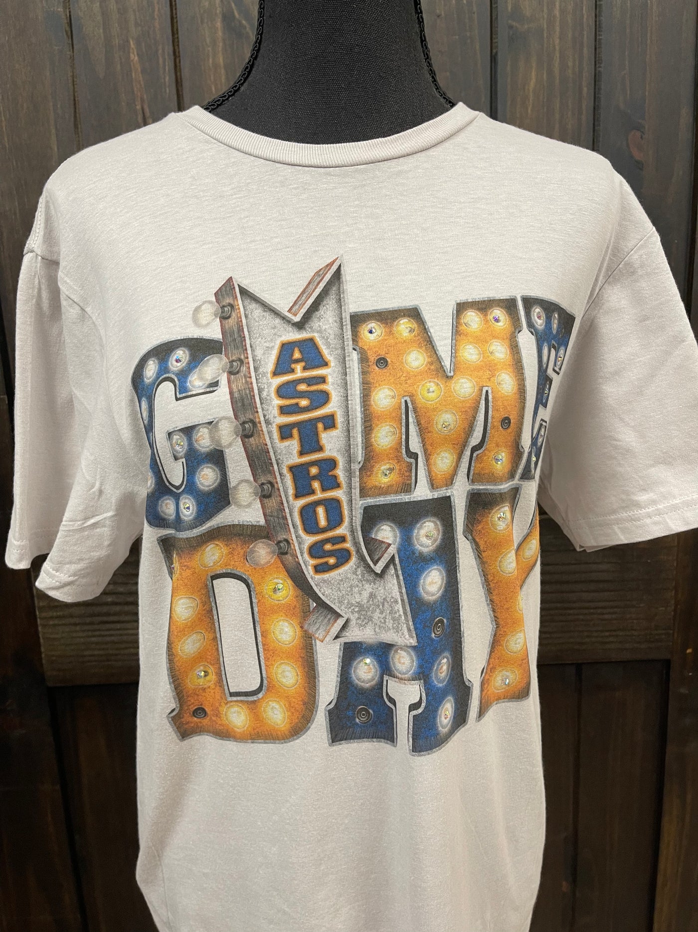 Light Up Game Day Astros Tee