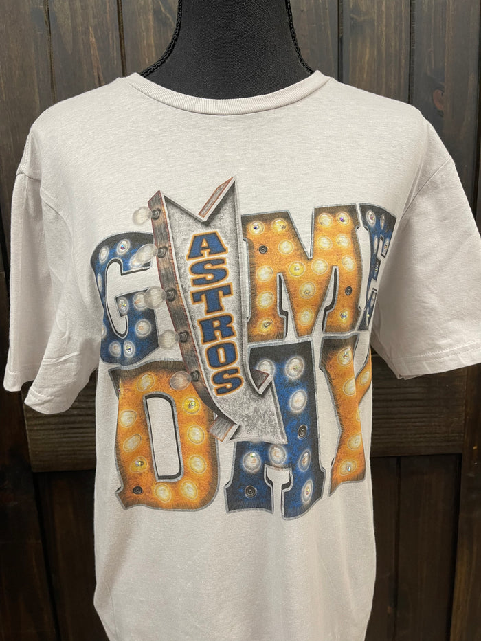 "Light Up Game Day" Astros Tee
