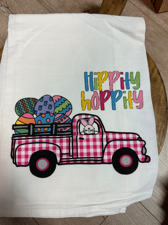 Kitchen Towels- "Hippity Hoppity"