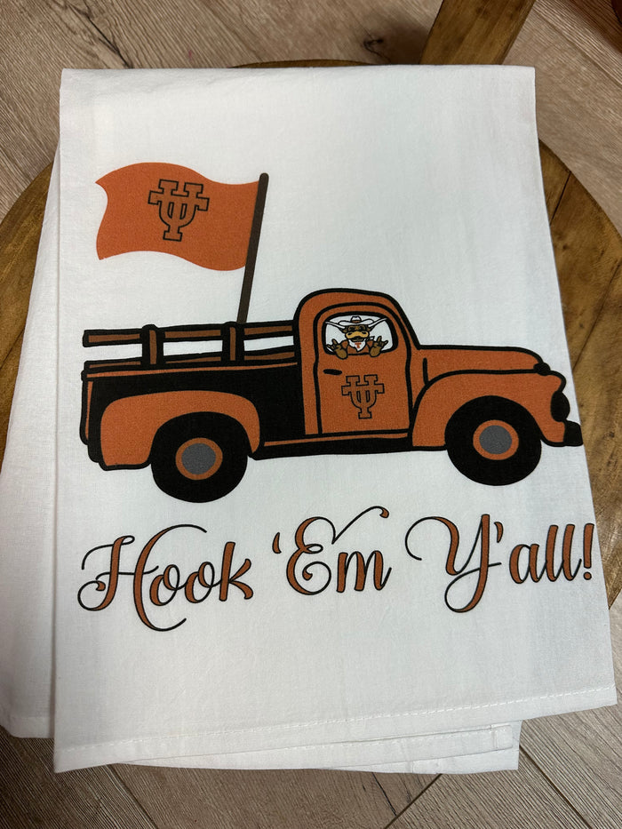 Kitchen Towels- "Texas Longhorns"