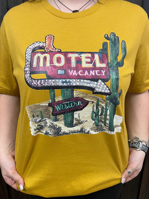 "Western Motel" Tee