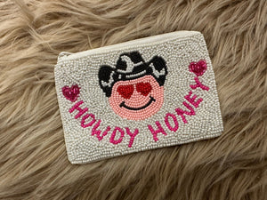 Coin Purse Wallet- "Howdy Honey"