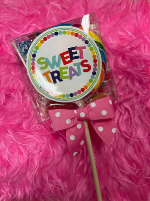 "Oh Sugar Candy" Mix Up Pop- "Sweet Treats": Pink Polka Dots