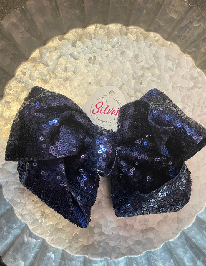 Large Sequence Bow- Navy