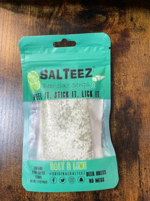 Salteez Beer Salt Strips- Salt & Lime